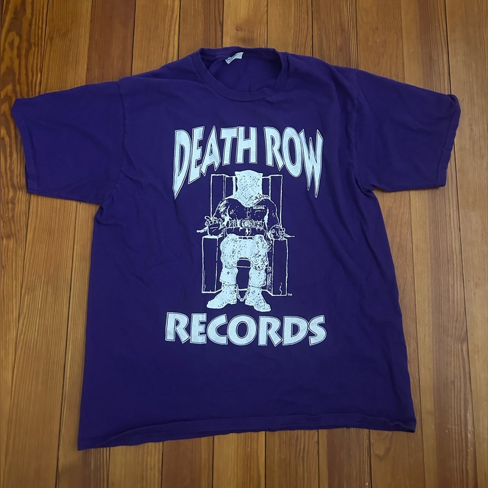 Purple Death Row Records T-Shirt